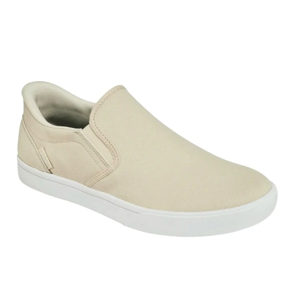 Kizik Athens Sand Beige Hands-Free Slip On Sneakers Mens 6 Wide Womens 7.5 Wide